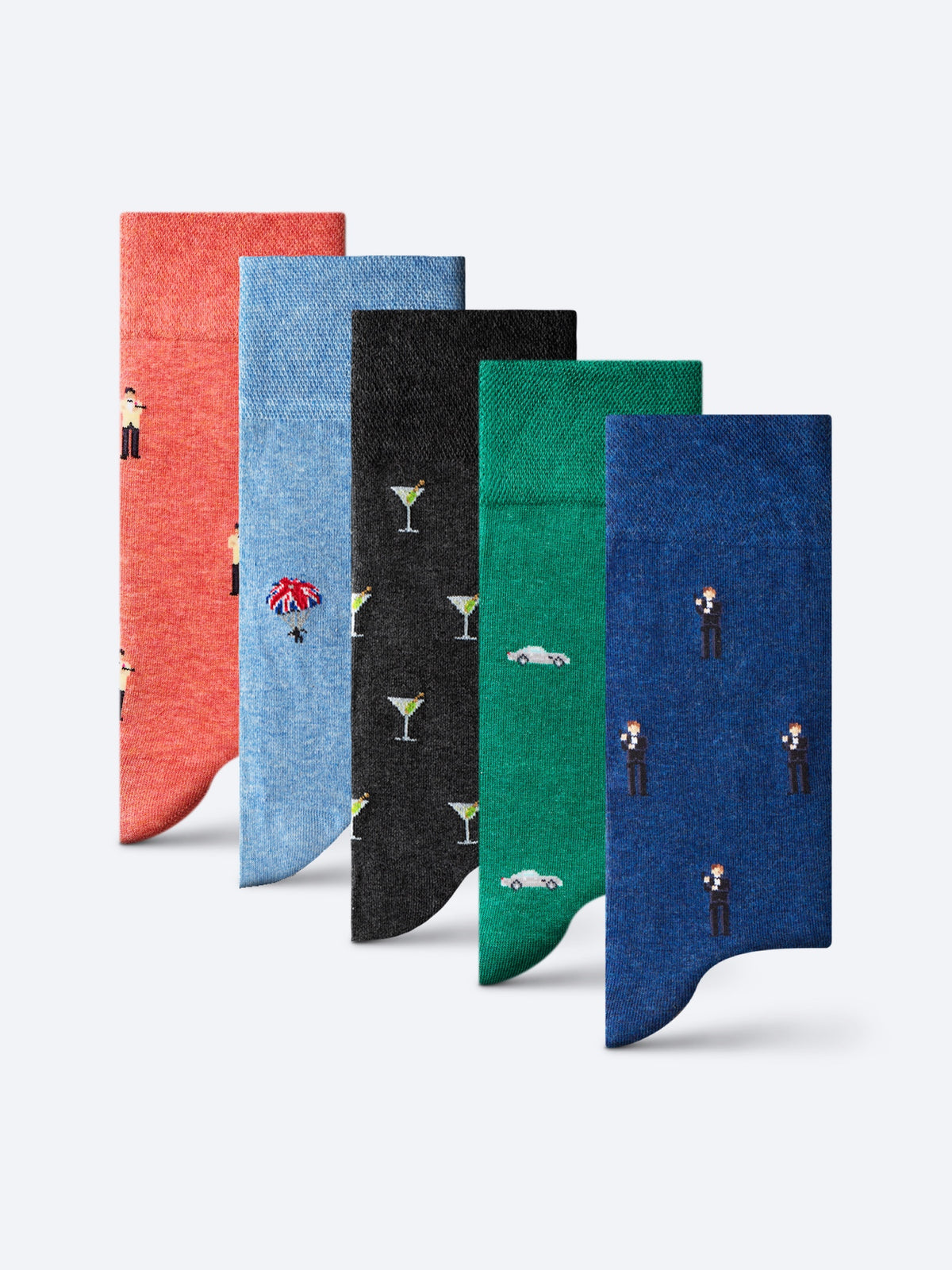 新品未使用！The 007 Collection - Gift Box ソックス The 007 Collection – Gift Box | James Bond 007 Socks | The London