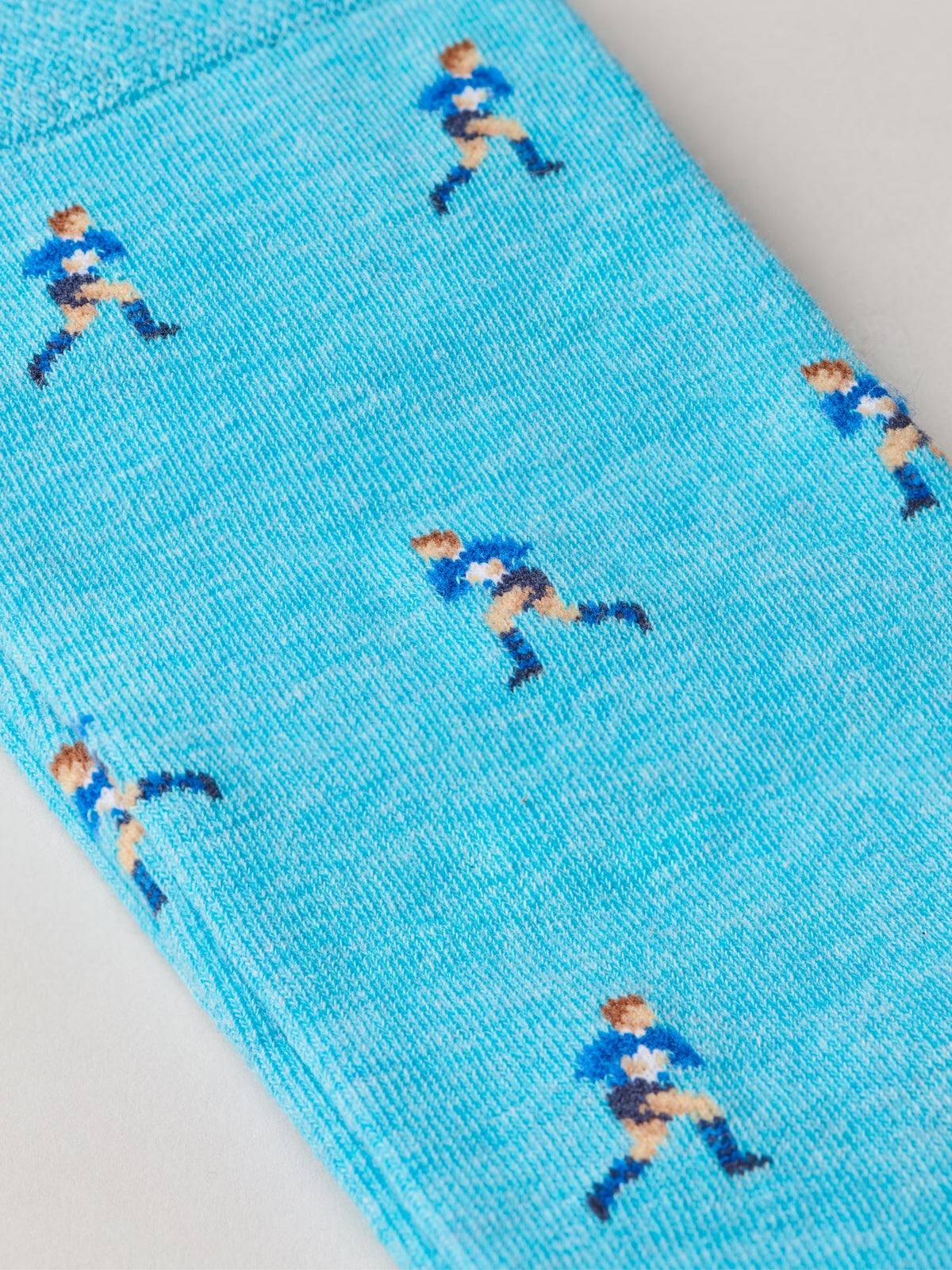 Pattern Socks Rugby The Back | Rugby Player Socks | The London Sock Exchange