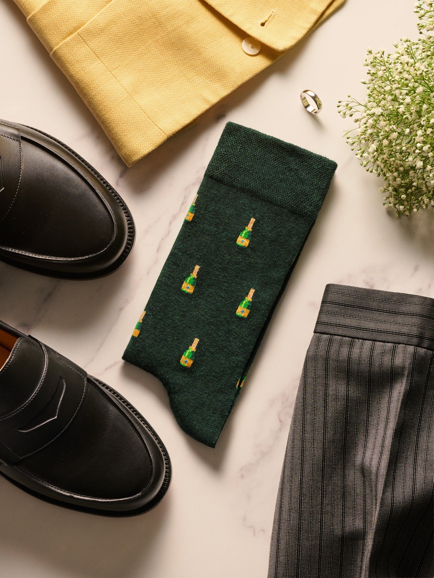 The Bubbles | Champagne Sock
