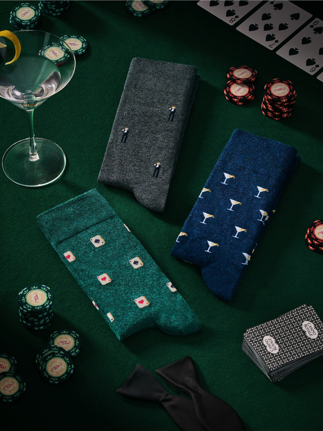 新品未使用！The 007 Collection - Gift Box ソックス The 007 Collection | James Bond Socks | The London Sock Exchange